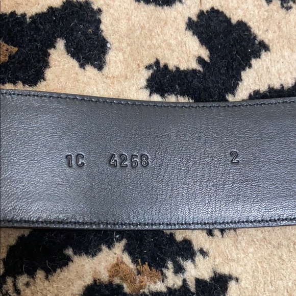 Vintage Prada Leather Belt - Picture 2 of 5